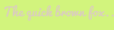 Image with Font Color DACDBF and Background Color D2F47D
